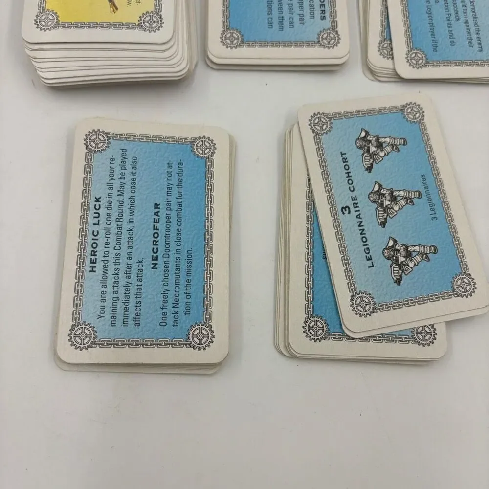 Mutant chronicles siege of the‎ citadel 1st edition 84/84 Game cards Complete